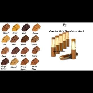 Fashion Fair Fast Finish Foundation Stick Ebony Brown